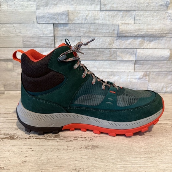 Men's Hiking L.L.Bean Access Hiking Boots Mid Waterproof Size 10 Green TEK 2.5 - Picture 7 of 11
